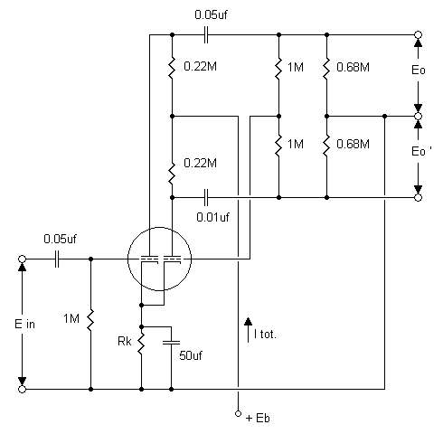 12ax7 microphone amplifier schematic
